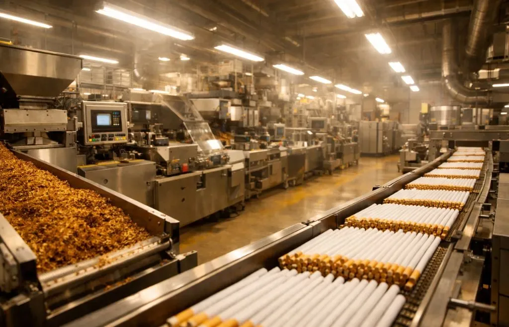 Cigarette Production Line Process: How It Works Step by Step for Factory Buyers